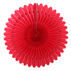 Фант с перфорацией 50 см красный